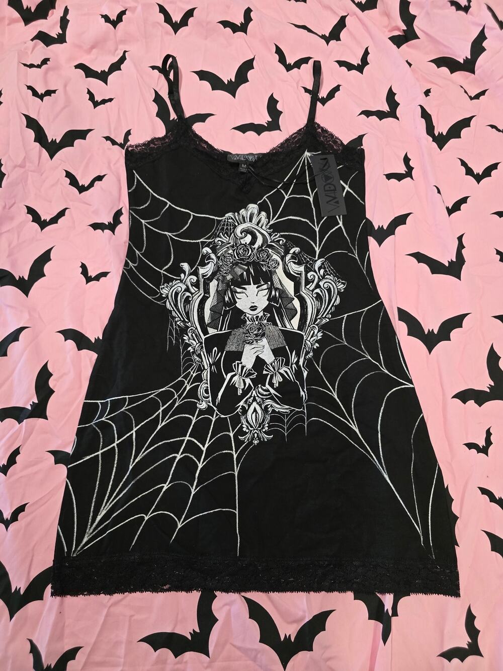 Widow Ghost Of You Graphic Tank Dress